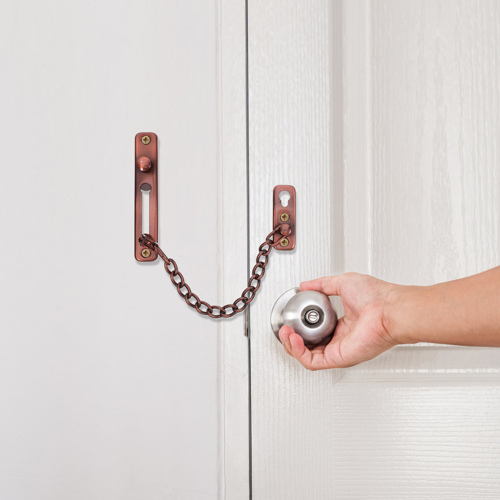 Security Chain Door - 2 sztuki – zabezpieczający łańcuch do