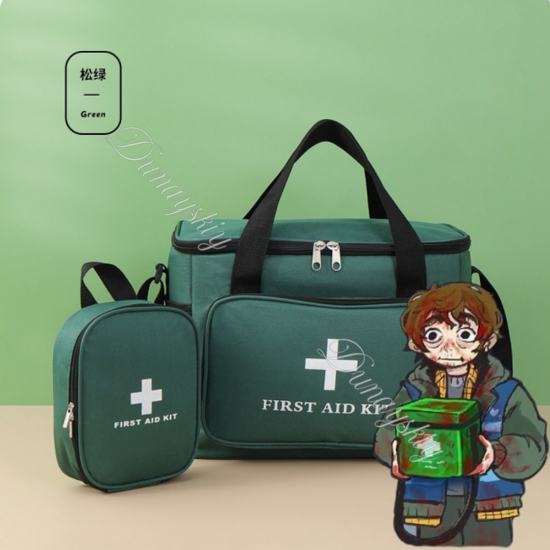Zielona torba na apteczkę pier – First Aid Bag Kit recenzja i cena