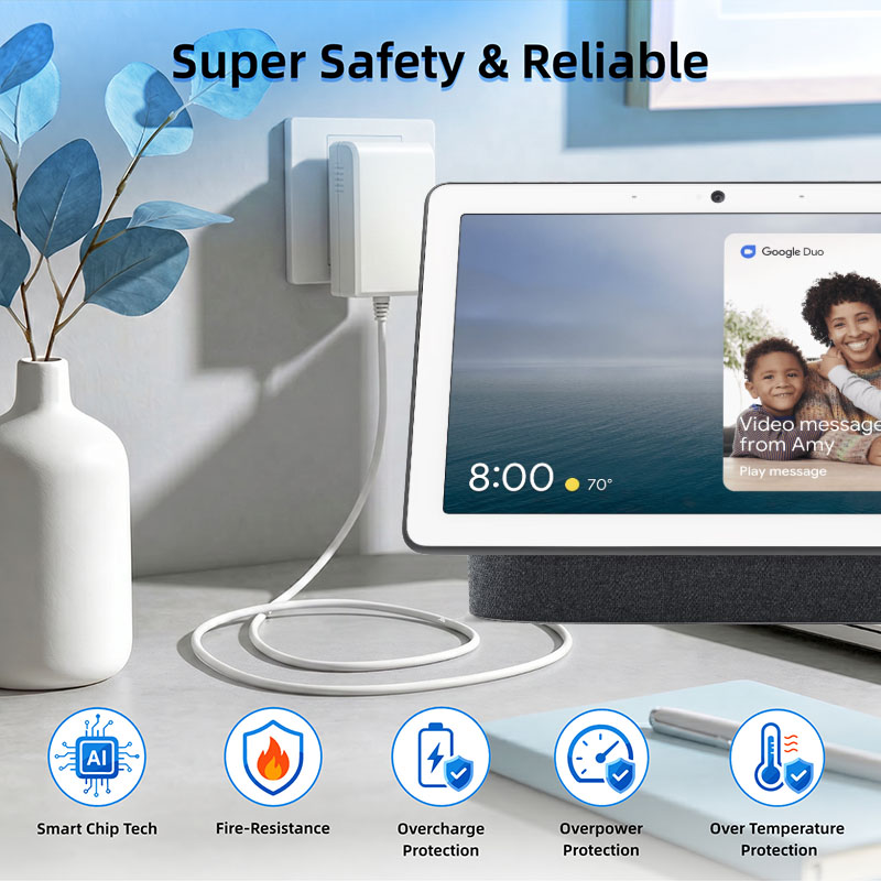 Zasilacz 24V do Google Home Ne – Google Speaker Nest Hub recenzja i cena