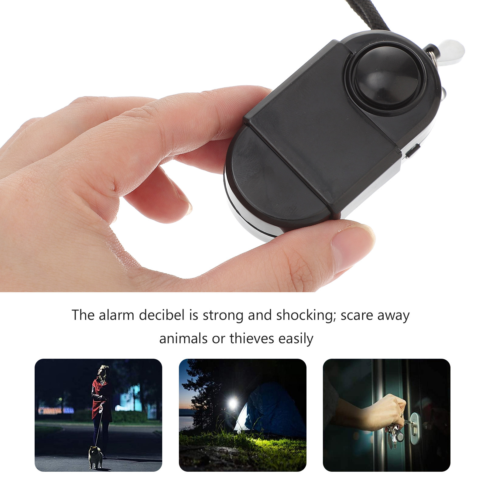 Kompaktowy, osobisty alarm w f – Personal Alarm Keychain recenzja i cena