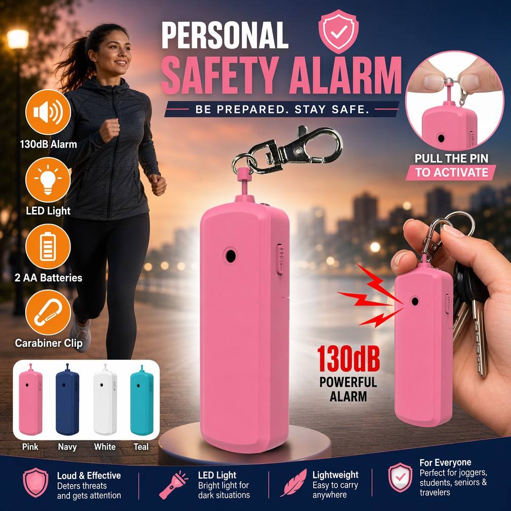 Przenośny alarm anty-wilkowy 1 – Personal Alarm Keychain recenzja i cena
