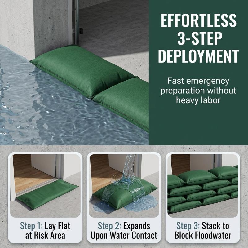 Szybko rozkładający się, samon – Flood Barrier Bag recenzja i cena